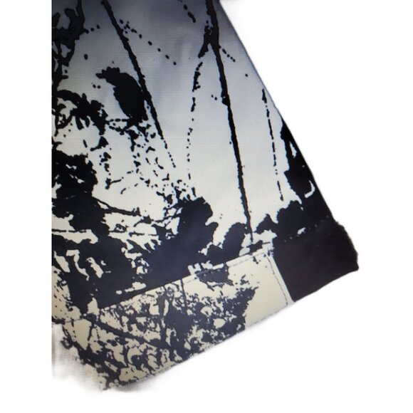 Arctix Black and White Cracked Marble Kids Puffer Jacket - Picture 3 of 4